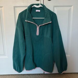 Pink Lily Fleece pullover